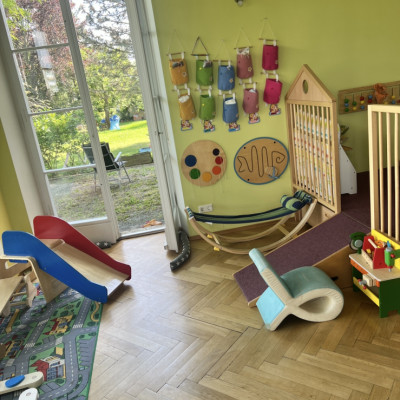 Spielzimmer mit Zugang Garten